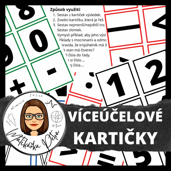 VÍCEÚČELOVÉ KARTIČKY