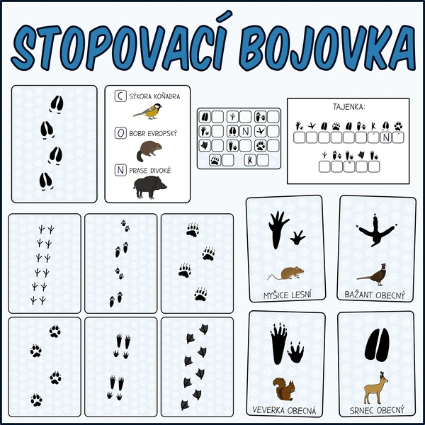 Stopy zvířat - bojovka