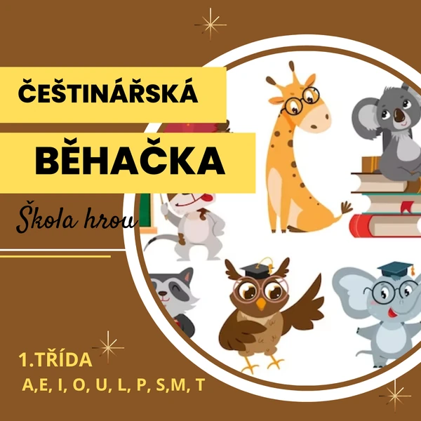Češtinářská běhačka pro 1. třídu