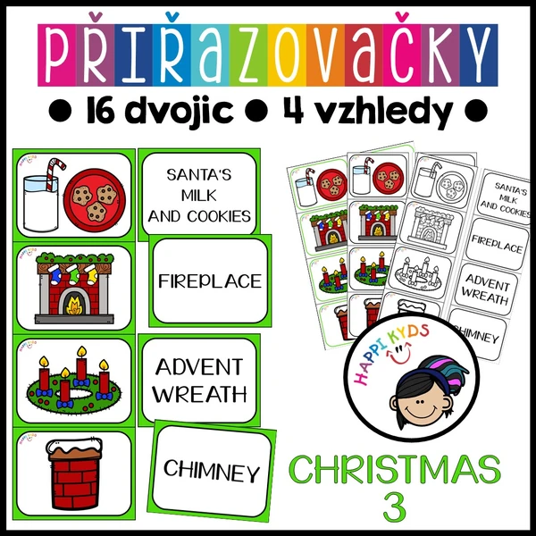 Přiřazovačky - CHRISTMAS 3