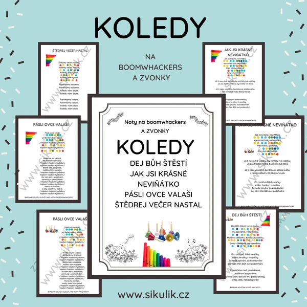 KOLEDY na boomwhackers a zvonky