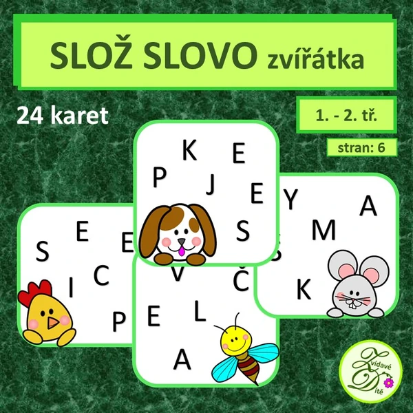 Slož slovo - zvířátka