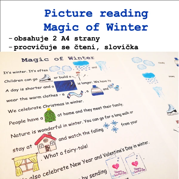 Picture reading Magic of Winter