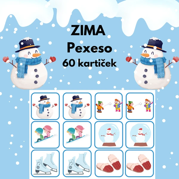 Zima Pexeso
