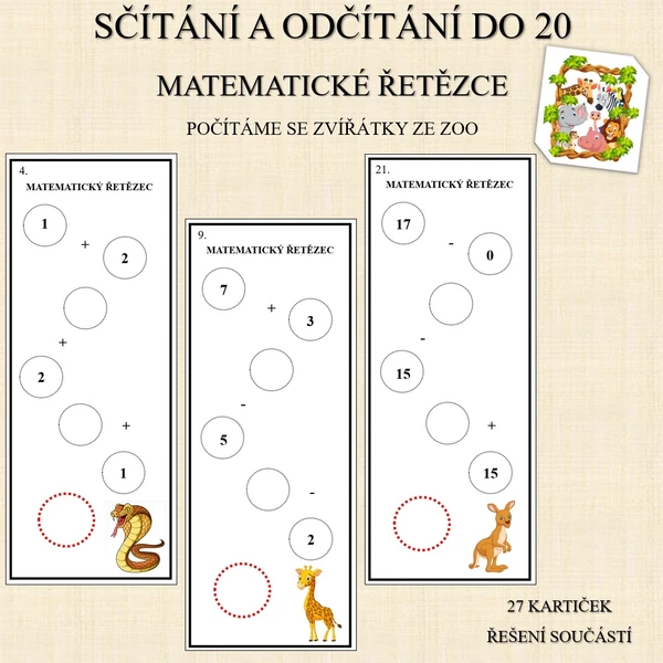matematické řetězce