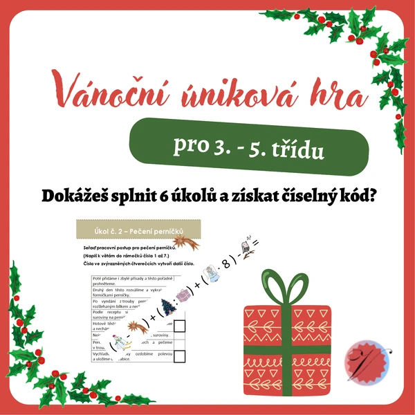 Vánoční úniková hra