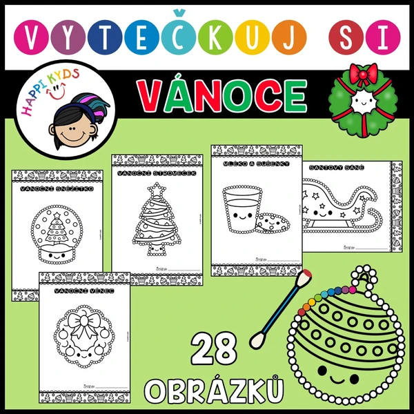 VYTEČKUJ SI VÁNOCE - pracovní listy
