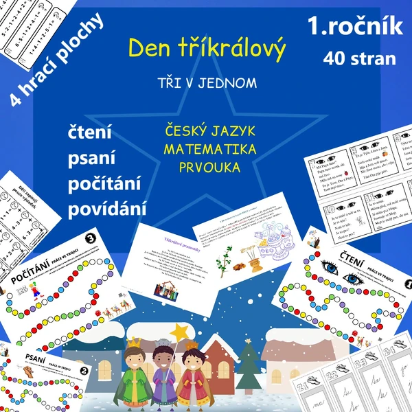 DEN TŘÍKRÁLOVÝ - PROJEKTOVÝ DEN (TÝDEN)