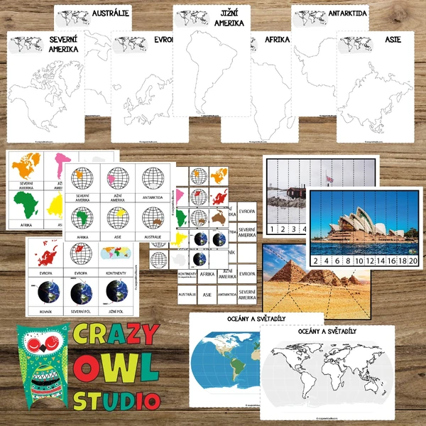 Projekt KONTINENTY a SVĚTADÍLY