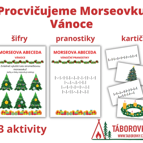 Procvičujeme Morseovku Vánoce