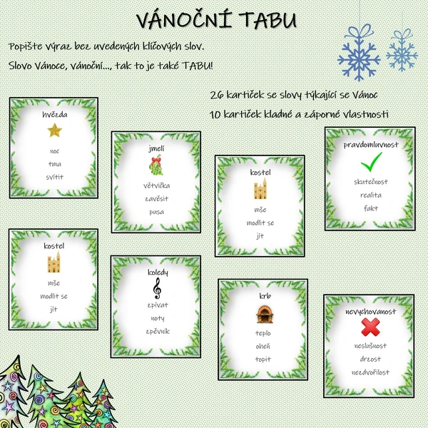 VÁNOČNÍ TABU