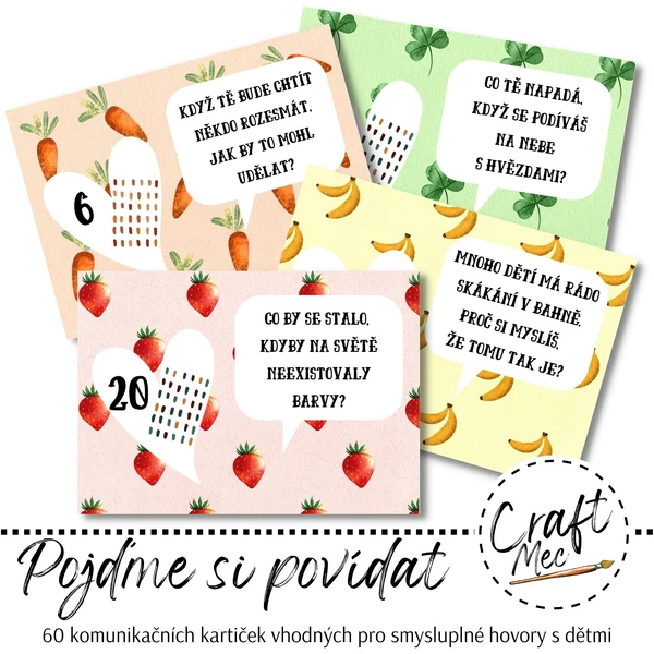 POJĎME SI POVÍDAT - komunikační karty