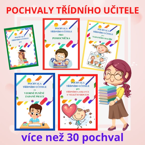 Diplomy - pochvaly třídního učitele
