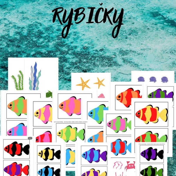 🐠RYBIČKY 🐠 postřehová hra 