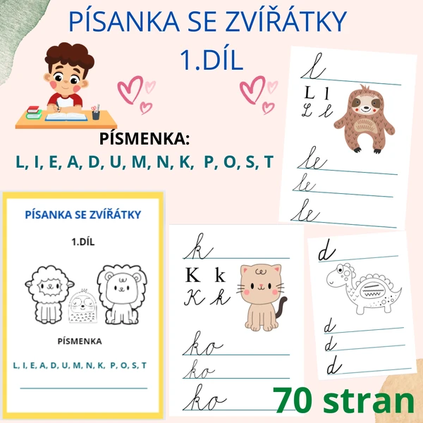PÍSANKA SE ZVÍŘÁTKY 1. DÍL