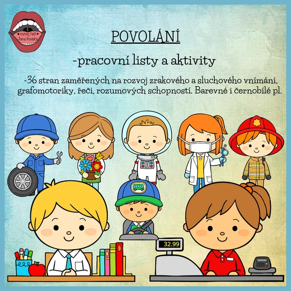 POVOLÁNÍ: pracovní listy a aktivity