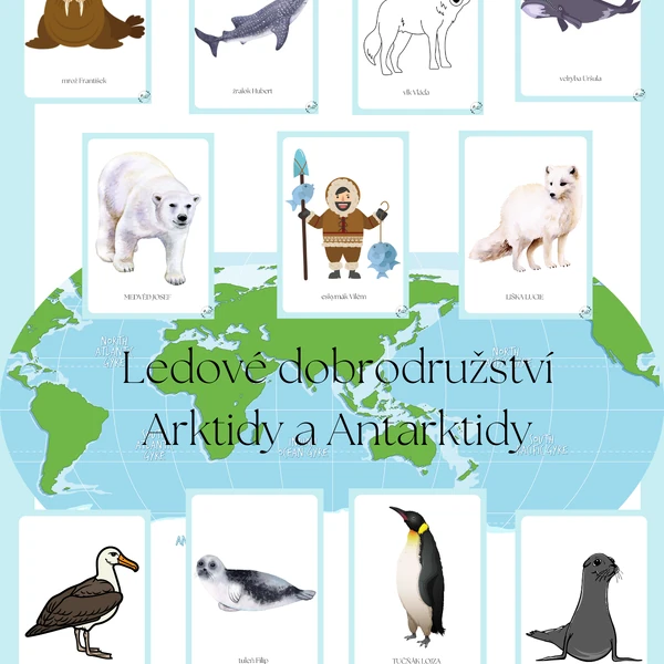 Ledové dobrodružství Arktidy a Antarktidy