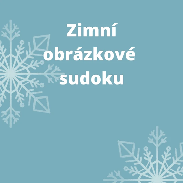 Zimní obrázkové sudoku