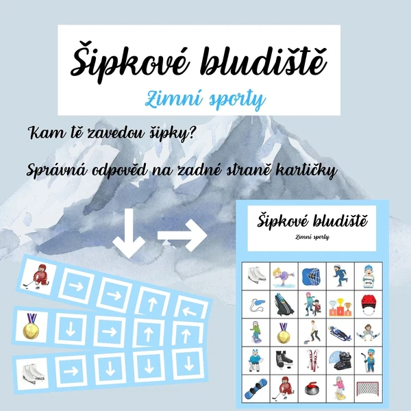 Šipkové bludiště - Zimní sporty