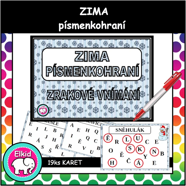 ZIMA písmenkohraní