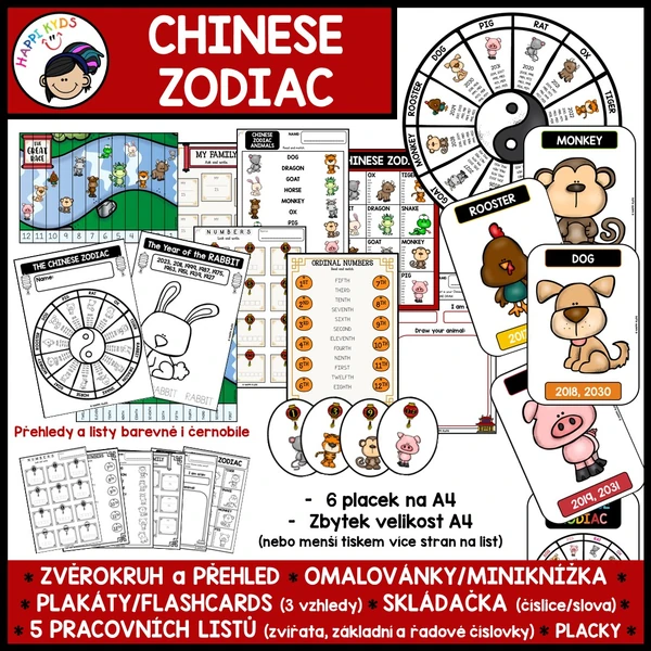 THE CHINESE ZODIAC - sada