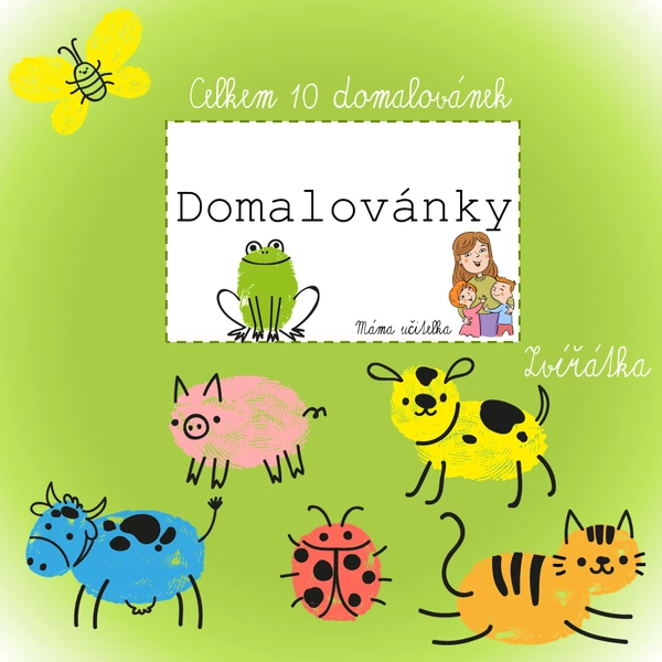 Domalovánky - zvířatka