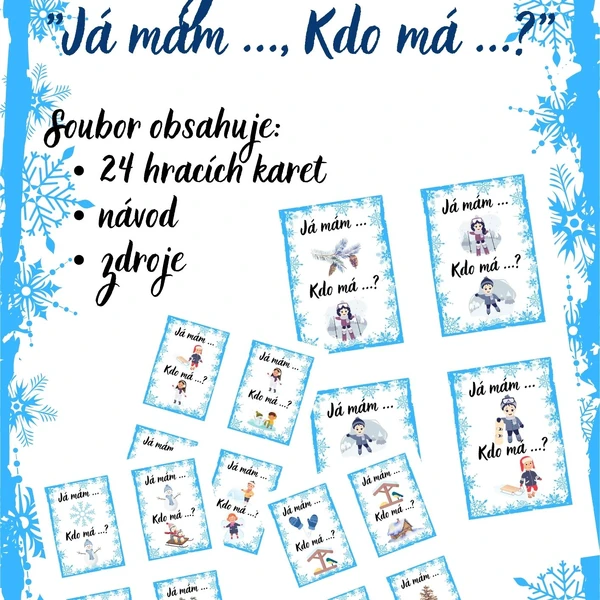 Já mám ... Kdo má ...? Zima