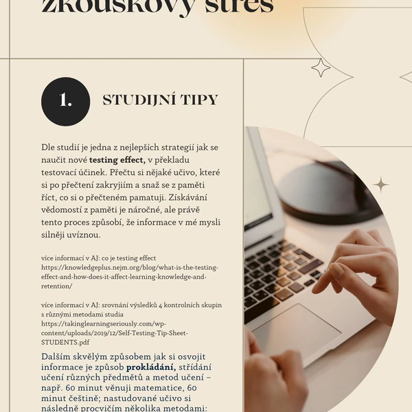 Jak zvládnout zkouškový stres