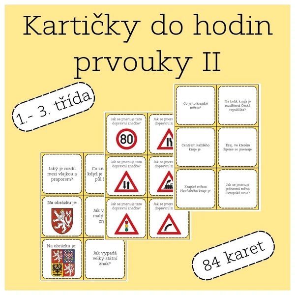 Opakovací karty do prvouky II