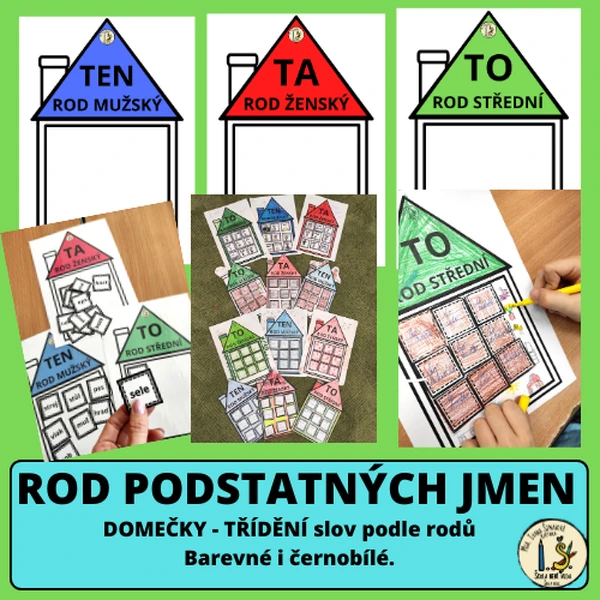 ROD PODSTATNÝCH JMEN DOMEČKY
