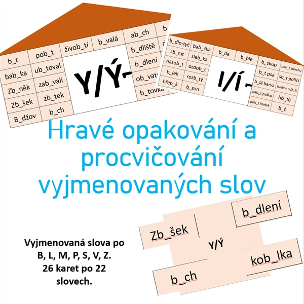 Hravé opakování a procvičování vyjmenovaných slov