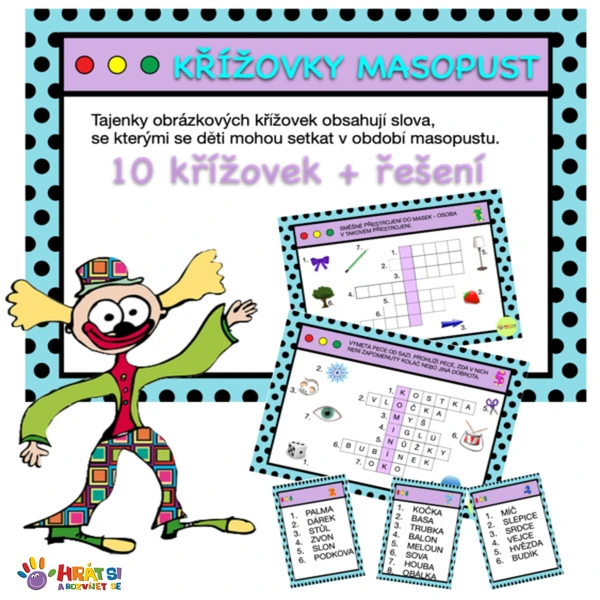Masopust - křížovky