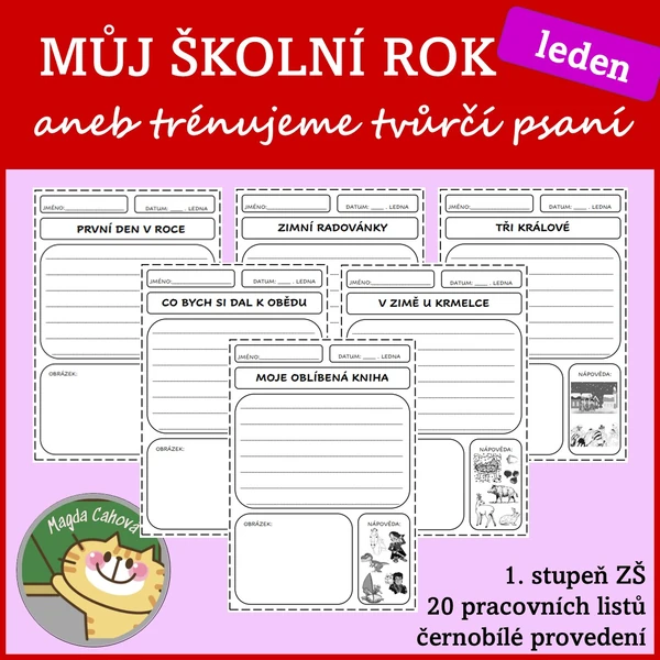 Můj školní rok - leden