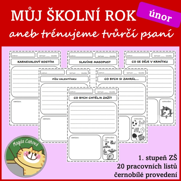 Můj školní rok - únor