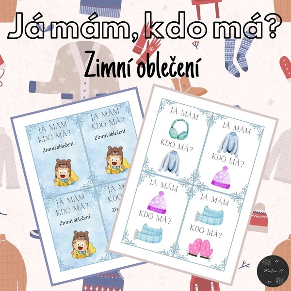 Já mám, kdo má? Zimní oblečení