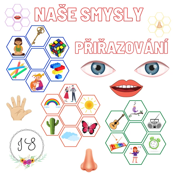 Naše smysly - přiřazování