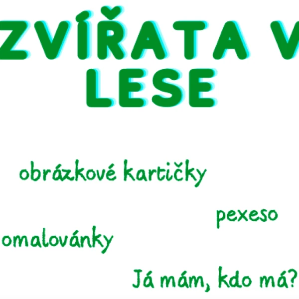 Zvířata v lese