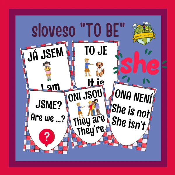 sloveso být - to be
