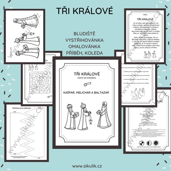 TŘI KRÁLOVÉ sešit 