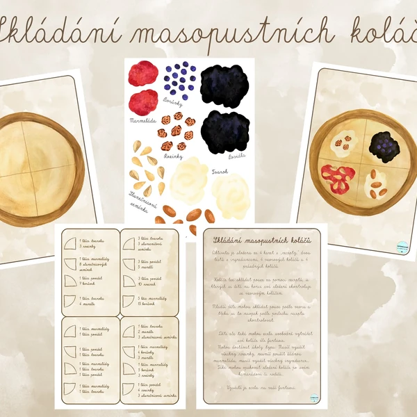 Masopust - Skládání masopustních koláčů