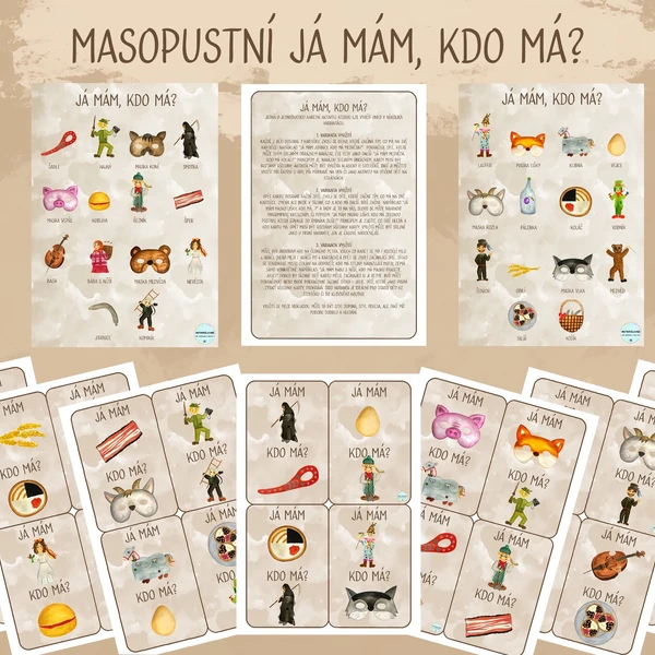 Masopustní Já mám, kdo má?