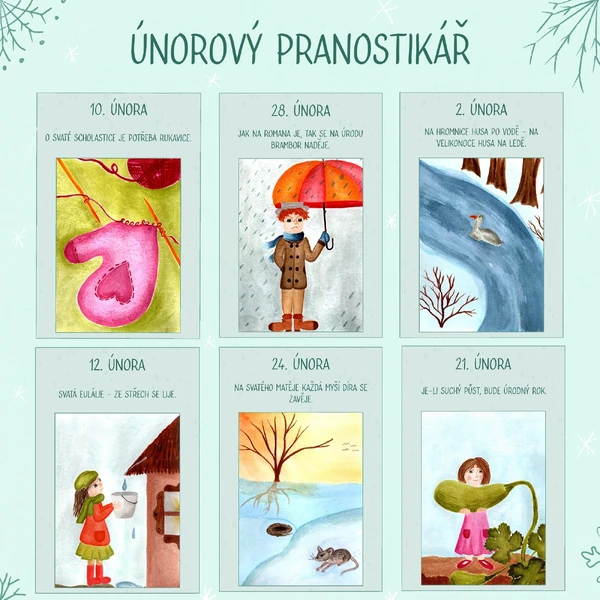 Únorový pranostikář