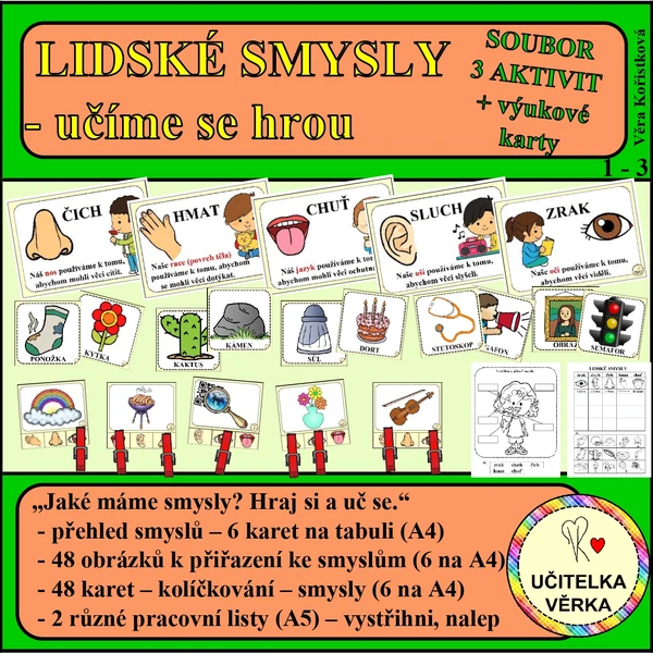 LIDSKÉ SMYSLY – soubor aktivit