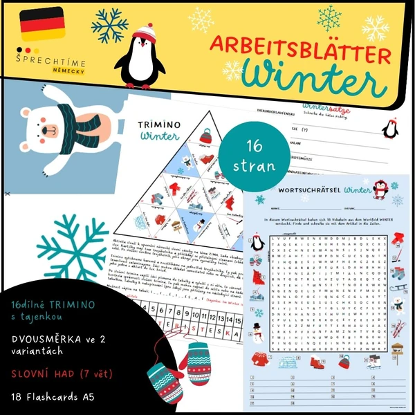 Arbeitsblätter WINTER