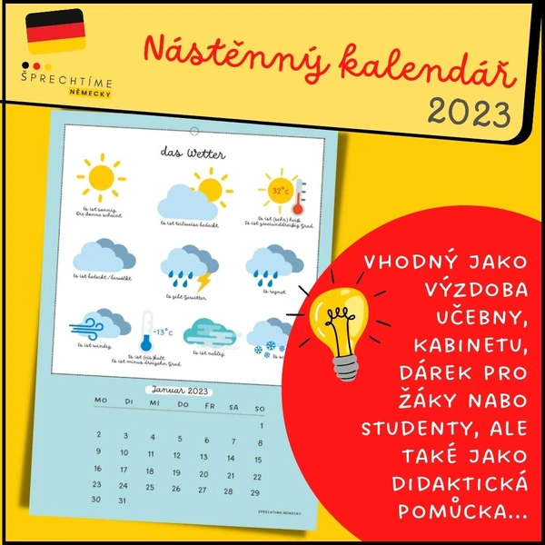 Nástěnný kalendář / Wandkalender 2023