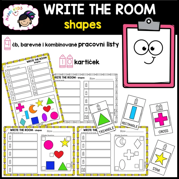WRITE THE ROOM - Shapes