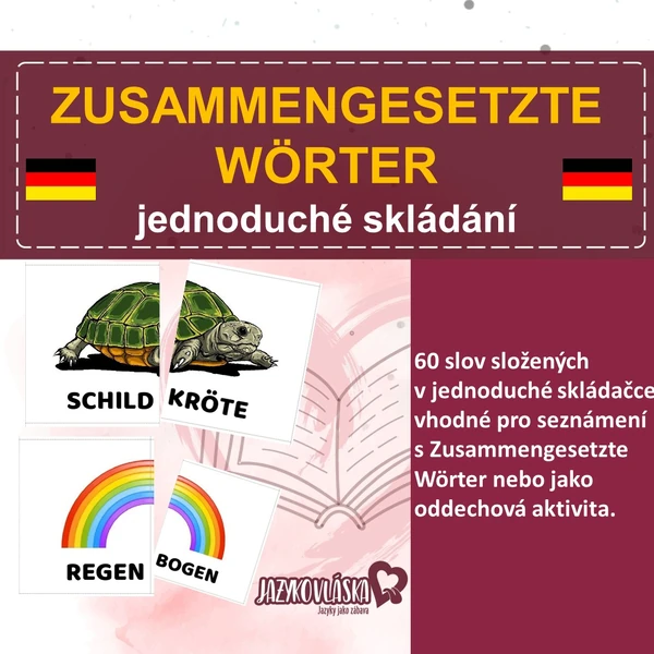 Zusammengesetzte Wörter jednoduché skládání