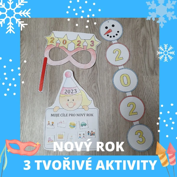 3 tvořivé novoroční aktivity 2023
