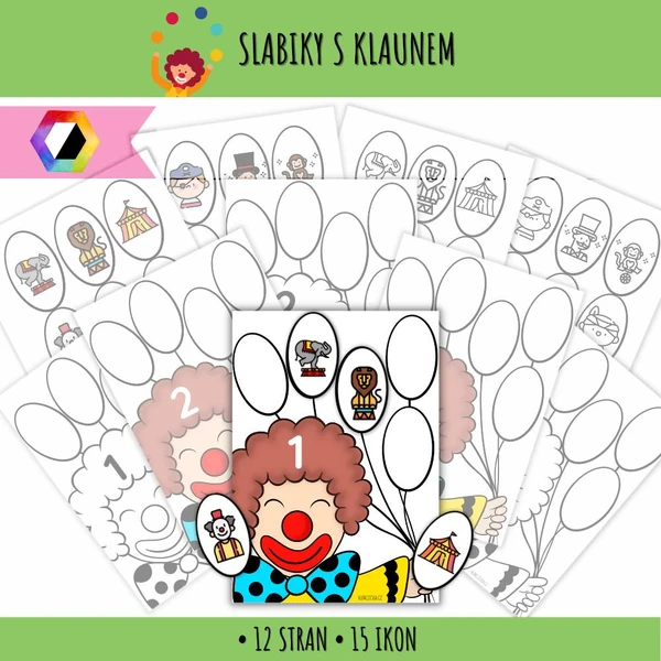 Slabiky s klaunem