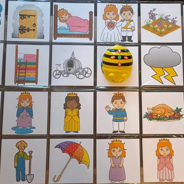 Pohádka Princezna na hrášku s Bee-Botem